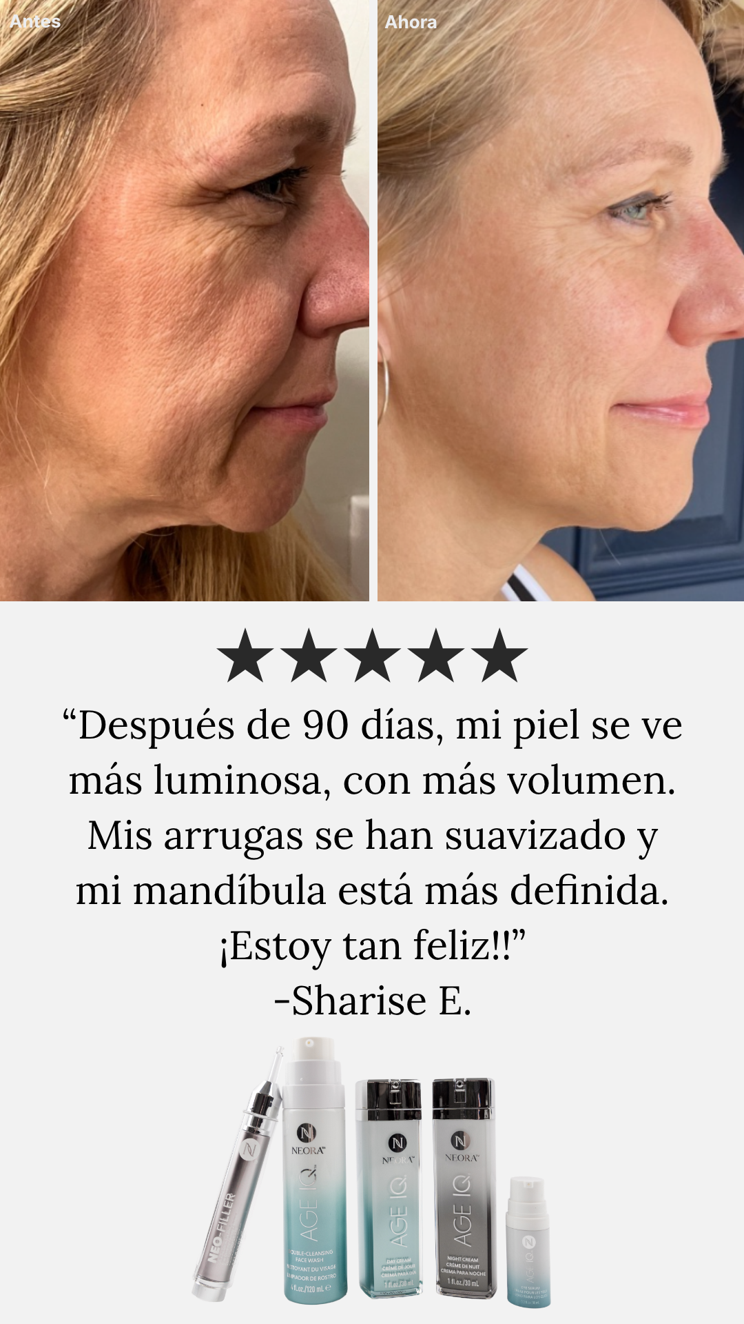 Neora testimonial